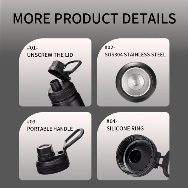 Insulated Sports Water Bottle - รูปภาพ 2