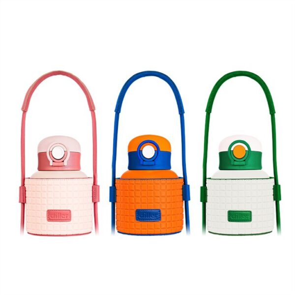 Insulated Straw Bottle With Strap - 이미지 8