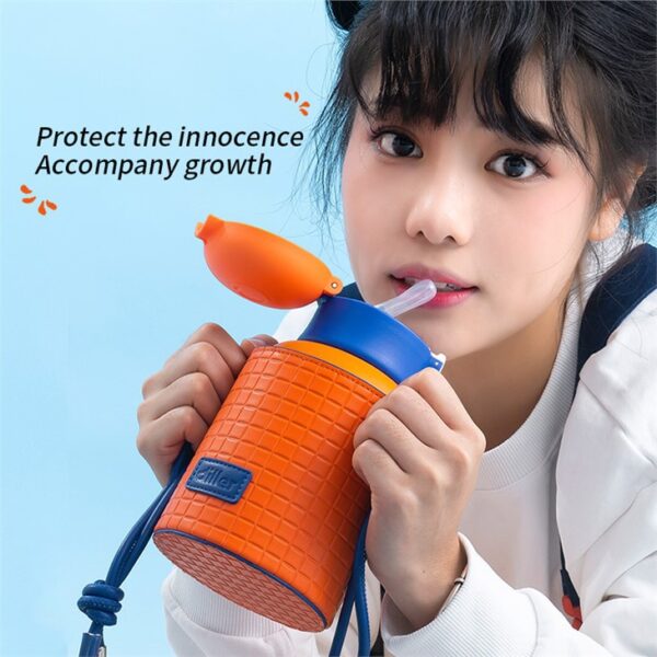 Insulated Straw Bottle With Strap - 이미지 7