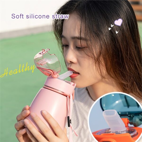 Insulated Straw Water Flask - 画像 (5)