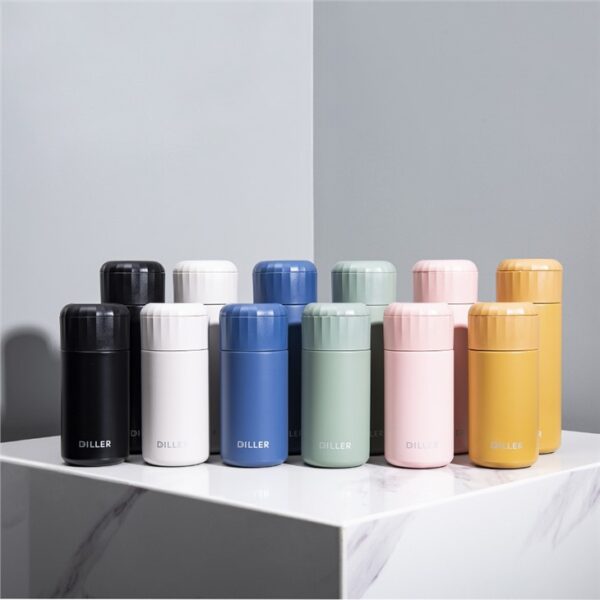 Insulated Water Bottle With Tea Infuser - Gambar 5