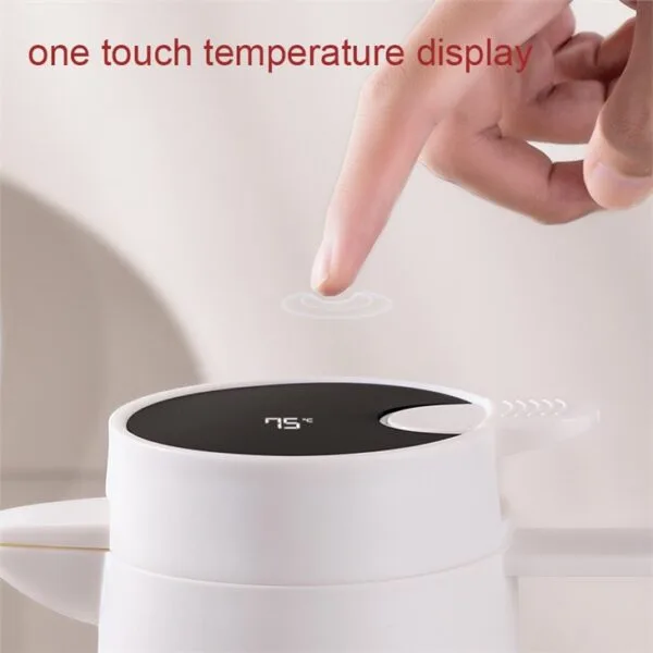 ⁦Kettle With Temperature Display⁩ - الصورة ⁦2⁩