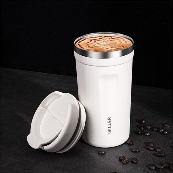Thermos Coffee Mug - Imej 5