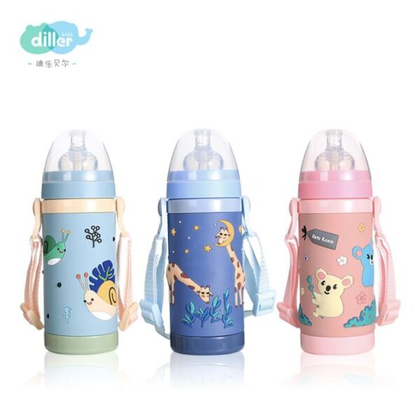 Kid Water Bottle With Strap - 이미지 2