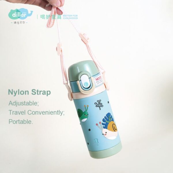 Kid Water Bottle With Strap - 이미지 7