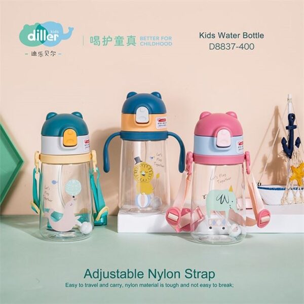 Kids Bottle With Straw - 이미지 2
