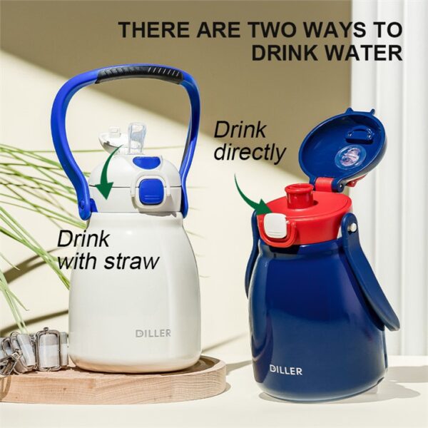 Kids Insulated Bottle With Handle - 이미지 6