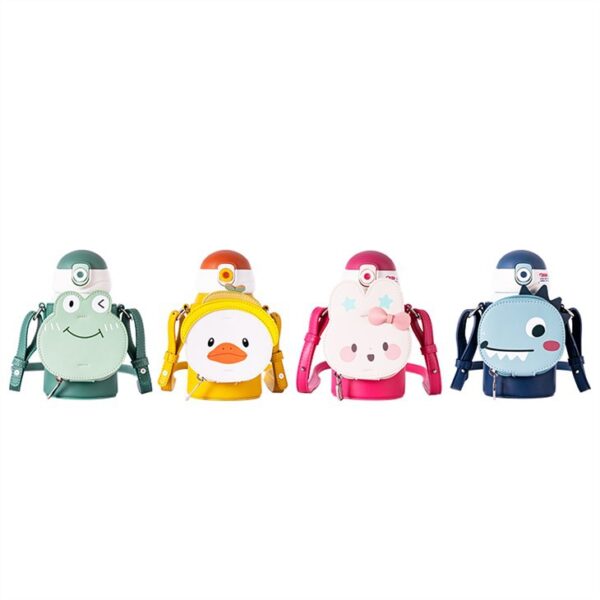 Garrafa de água infantil de aço inoxidável