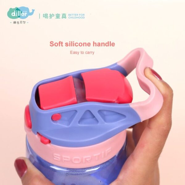 Kids Straw Water Bottle - Image 3
