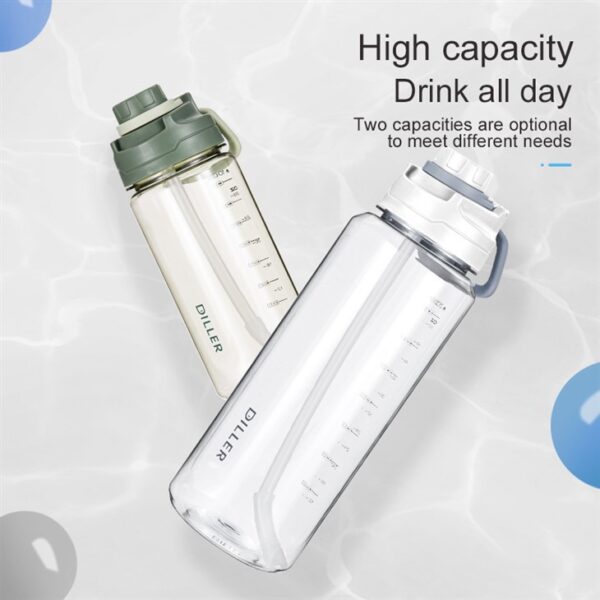 Large Capacity Gym Water Bottle - 이미지 4