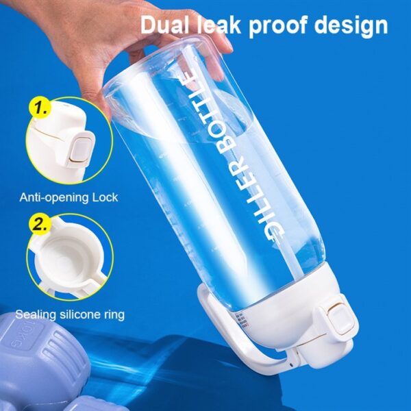 Large Capacity Sports Gym Water Bottle - 이미지 3