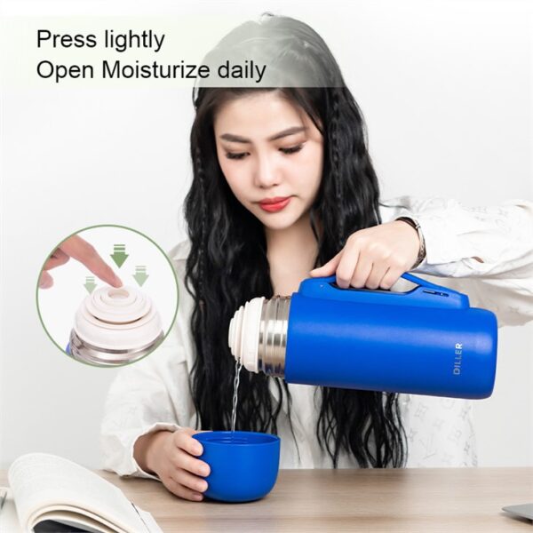 Large Capacity Thermal Bottle With Handle - 画像 (6)