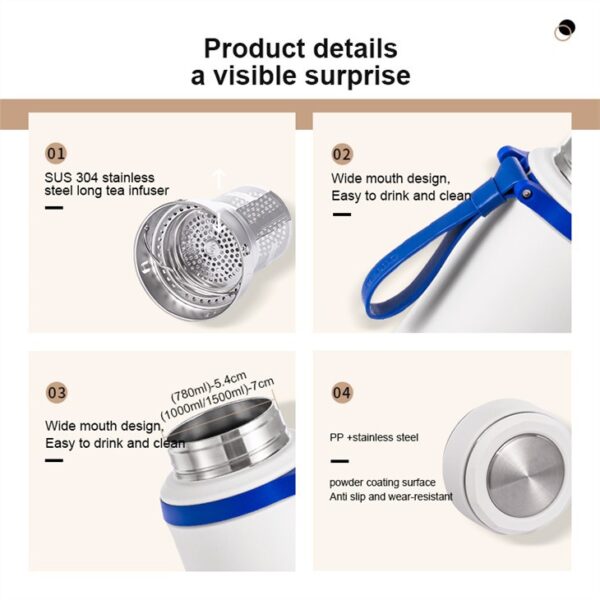 Large Capacity Thermal Bottle - 이미지 2