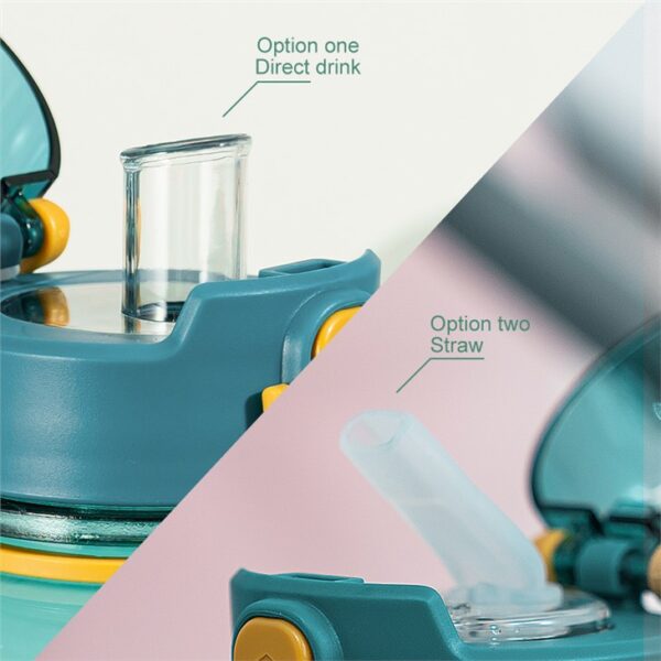 Large Capacity Water Bottle With Handle - Gambar 6