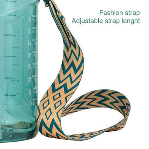 Large Capacity Water Bottle With Handle - Gambar 3