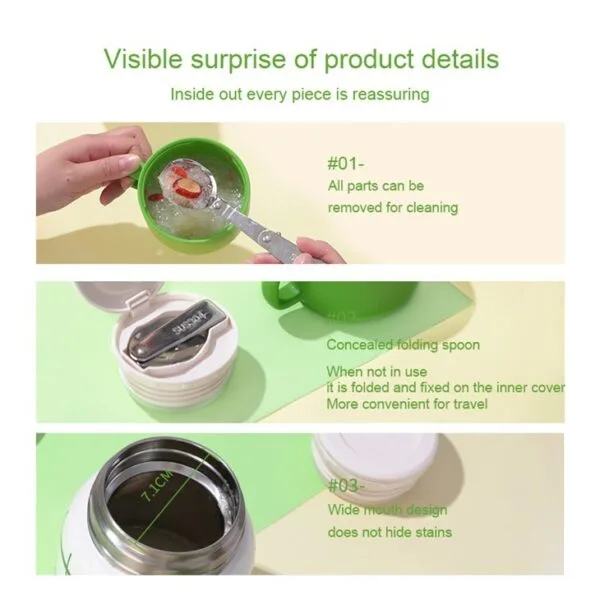 Little Daisy Insulated Food Jar — изображение 2