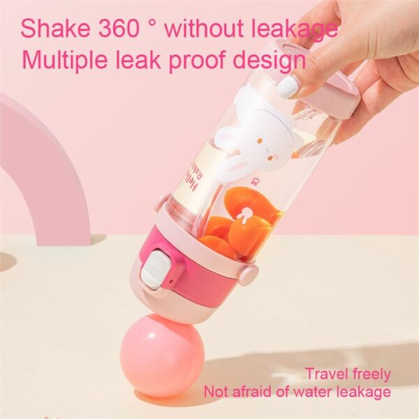 Lovely Cartoon Kids Water Bottle - 画像 (5)