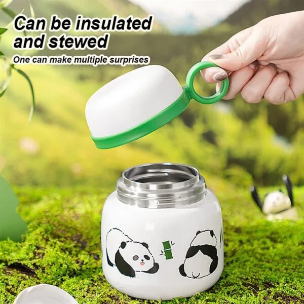 ⁦Lovely Panda Thermal Food Jar⁩ - الصورة ⁦4⁩