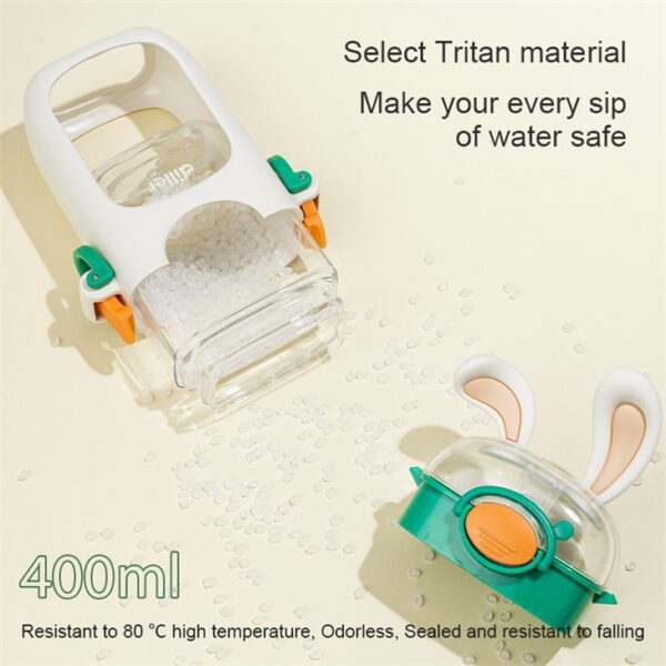 Lovely Rabbit Ear Water Bottle For Kid - 画像 (5)