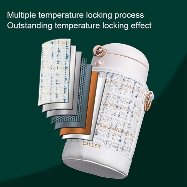 Luxury Insulated Water Bottle With Sleeve - 이미지 7