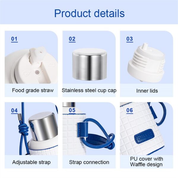 Luxury Insulated Water Bottle - 이미지 2