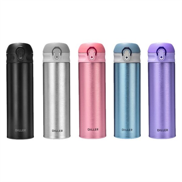 ⁦Metal Thermal Water Flask⁩ - الصورة ⁦6⁩