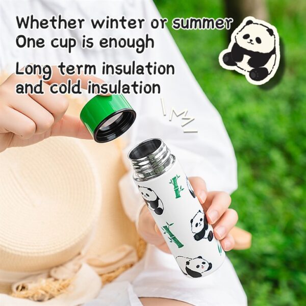 ⁦Mini Panda Thermo Bottle⁩ - الصورة ⁦4⁩