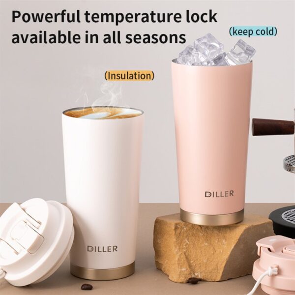 ⁦Minimalist Insulated Coffee Mug⁩ - الصورة ⁦6⁩