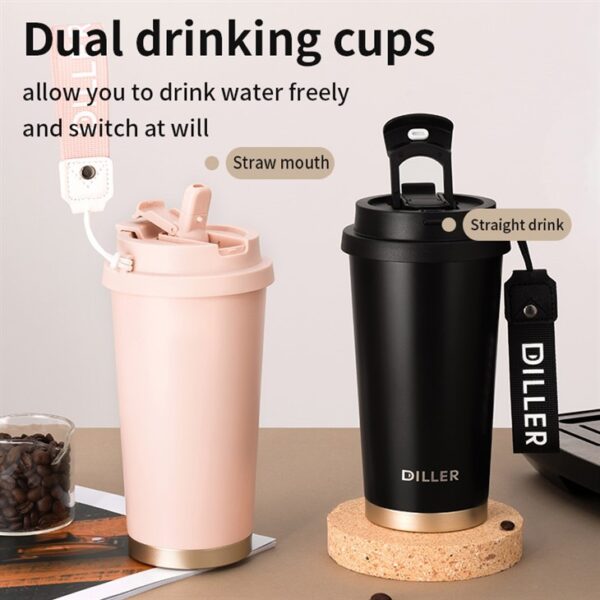 ⁦Minimalist Insulated Coffee Mug⁩ - الصورة ⁦2⁩