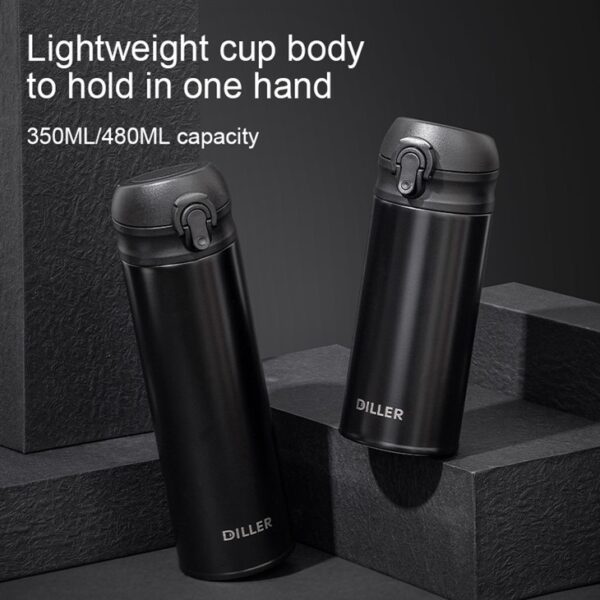 ⁦Minimalist Insulated Vacuum Flask⁩ - الصورة ⁦6⁩