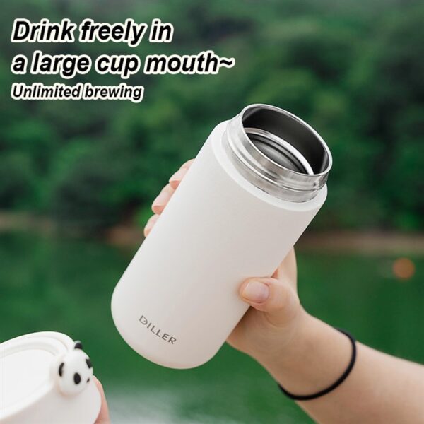 Minimalist Panda Thermo Bottle - รูปภาพ 7