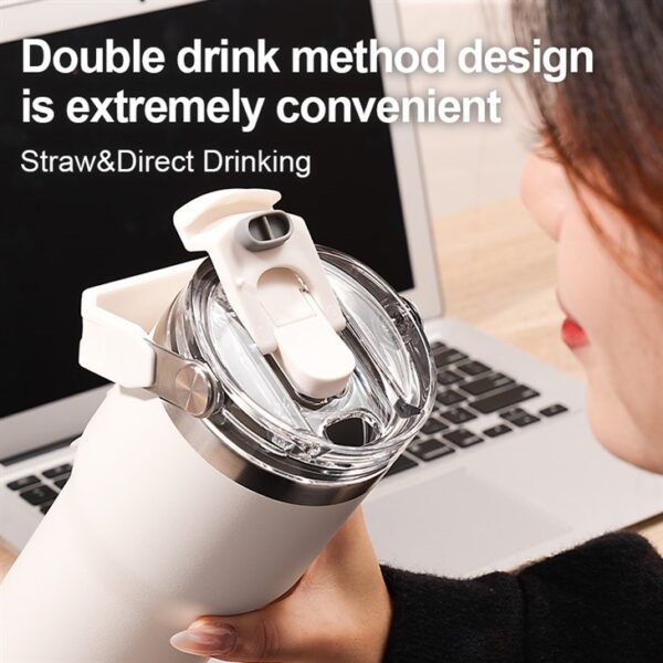 Minimalist Portable Insulated Coffee Mug - 画像 (3)