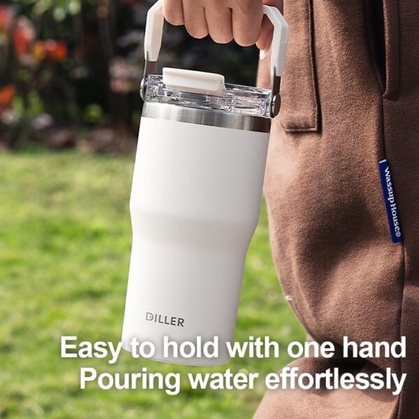 Minimalist Portable Insulated Coffee Mug - 画像 (5)