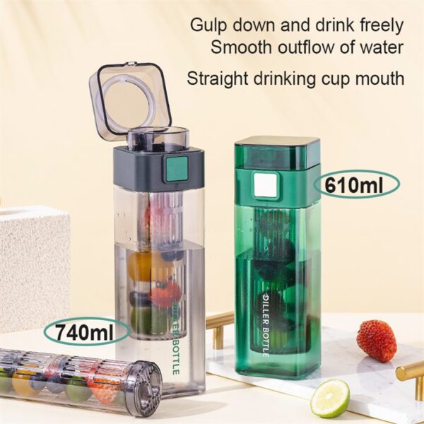 Minimalist Square Sports Water Bottle - 画像 (5)