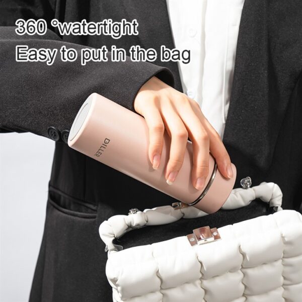 Minimalist Stainless Steel Water Bottle - 画像 (5)