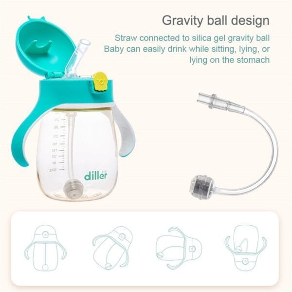 Octopus Design Baby Feeding Bottle - รูปภาพ 3