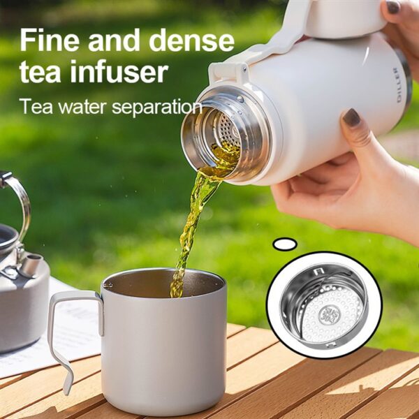 Outdoor Insulated Water Bottle With Handle - 画像 (3)