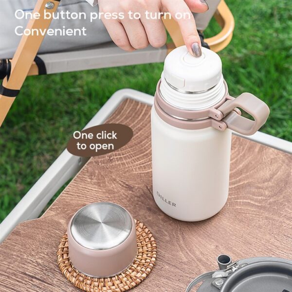 Outdoor Thermo Bottle With Tea Infuser — изображение 5