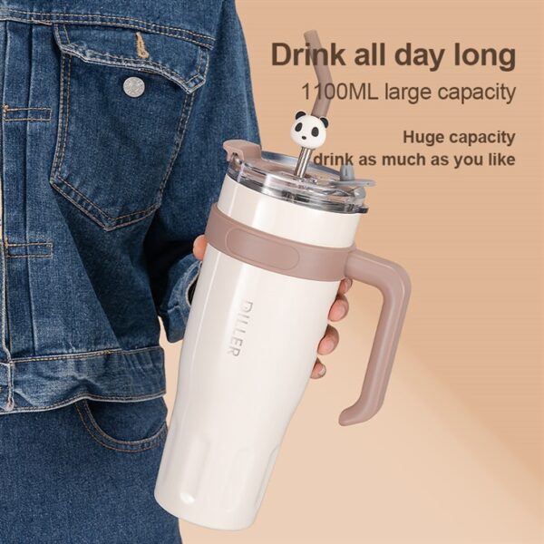 Panda Coffee Mug With Handle - 画像 (6)
