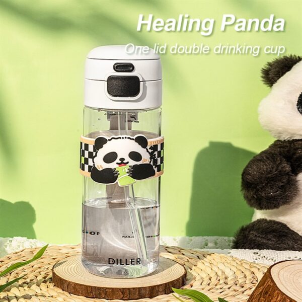 Personalised Panda Water Bottle - 이미지 6