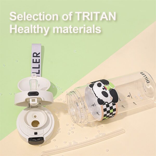 Personalised Panda Water Bottle - 이미지 3