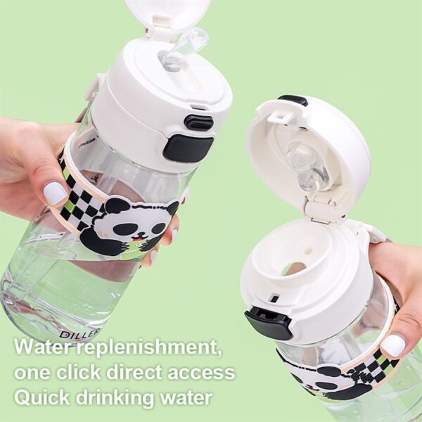 Personalised Panda Water Bottle - 이미지 2