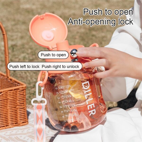 Plastic Water Bottle With Fruit Infuser - 이미지 4
