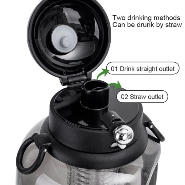 Plastic Water Bottle With Fruit Infuser - 이미지 3