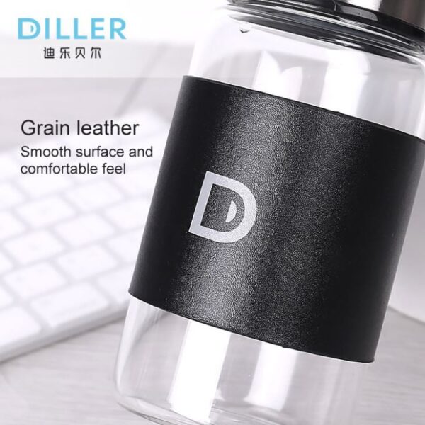 Portable Glass Water Bottles - 이미지 6