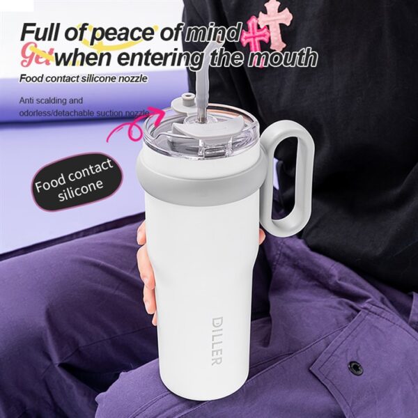 Portable Insulated Travel Coffee Mug - 이미지 6