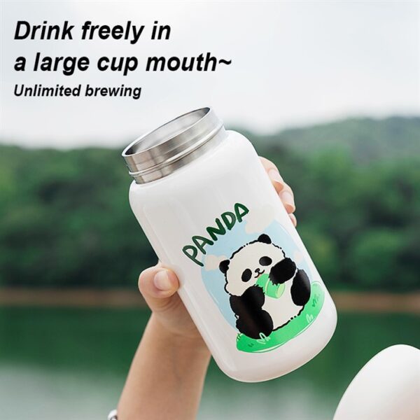 Portable Panda Vacuum Flask - 이미지 7