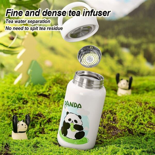 Portable Panda Vacuum Flask - 이미지 4