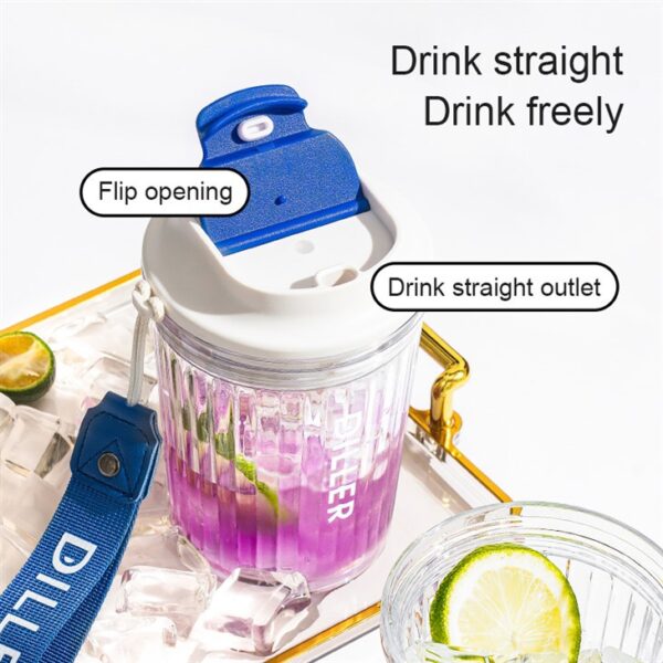 Portable Plastic Coffee Mug - 이미지 3