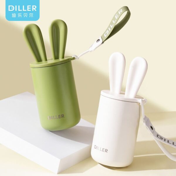 토끼 귀 커피 머그